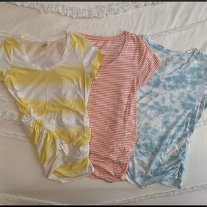 Maternity T-shirts (set of 3)